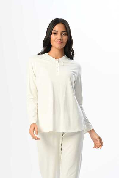 Marilyn Club Short Dressing Gown Long Sleeve Women's Pajamas Set 3 Pieces Set