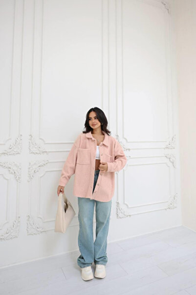 Sindimoda Oversize Ceket 39011 PUDRA