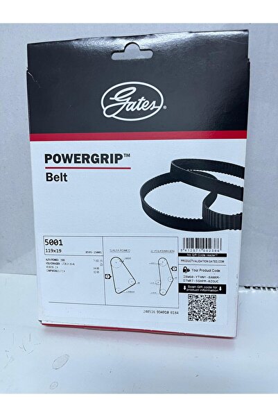 GATES Ford Taunus 1.6 eksantrik triger kayış 1976-1993 arası OEM no 70HM 6268 AA