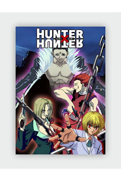 fırsatlar diyarı Hunter x Hunter Anime Hd Manga Duvar Posteri - Kalın Kağıt -...