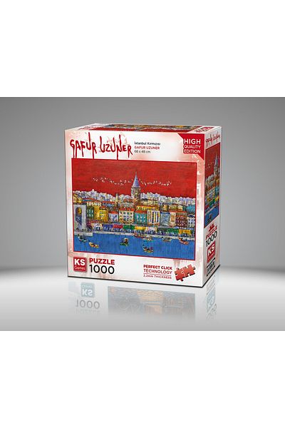 Ks Games Istanbul Red 1000 Piece Puzzle