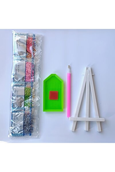 MENTAŞ Boncuklu Taşlı Mozaik Elmas Boyama Goblen Ebat21x25 Çocuklar İçin