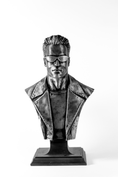 dream3d Terminator T2 Büst / Figür - Arnold Schwarzenegger - 15 cm