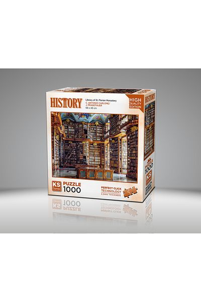 Ks Games Library of St. Florian Monastery 1000 Piece Puzzle