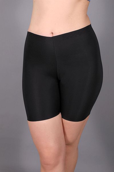 C&City Nahtloses Korsett mit hoher Taille und Shorts 9209 - Schwarzer Laserschnitt