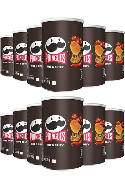 Pringles Spicy (70g Each) Case Pack of 12