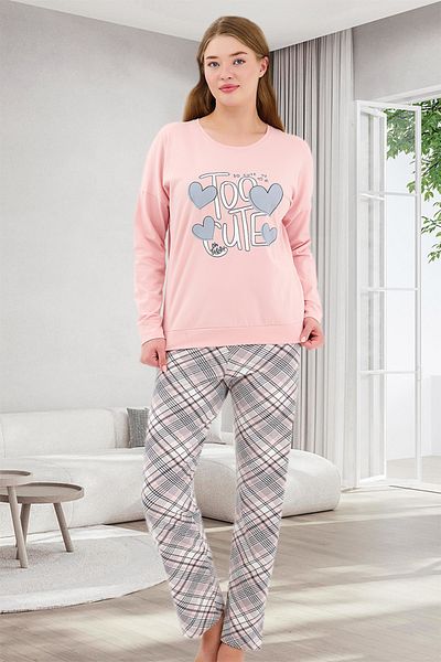 Bella Linda Cotton Long Sleeve Women's Pajama Set