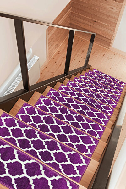 Myfloor Dikdörtgen Baklava Desen Dokuma Merdiven Halısı Kendinden Yapışkanlı ...