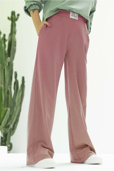 Mood Lab Pantaloni de sport pentru femei cu talie înaltă cu picior elastic