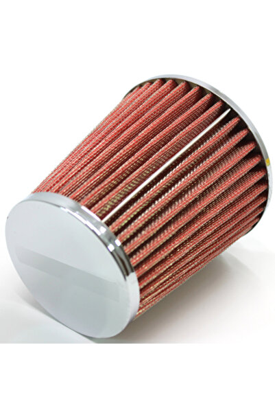 BTM OTOMOTİV Outdoor Filter Performance & Sound Enhancer Outdoor Filter Long Type Narrow Throat 63mm