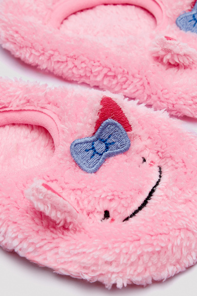 Penti Kız Çocuk Cute Monster Pembe Patik