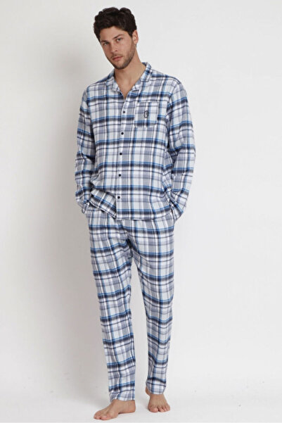AYYILDIZ 62786 Erkek Lacivert Pijama Takımı