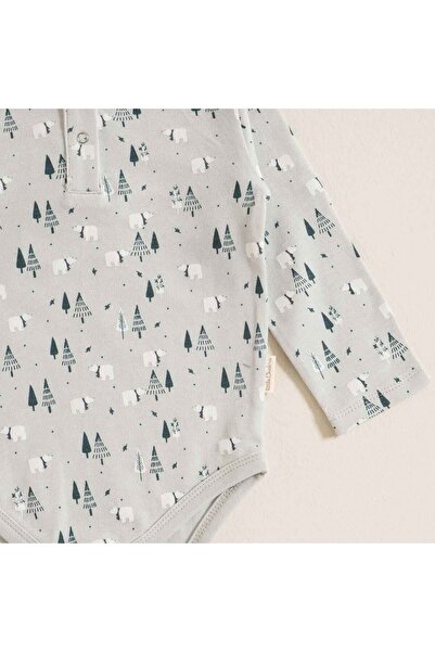 Chakra Nordic Baskılı Body Antrasit