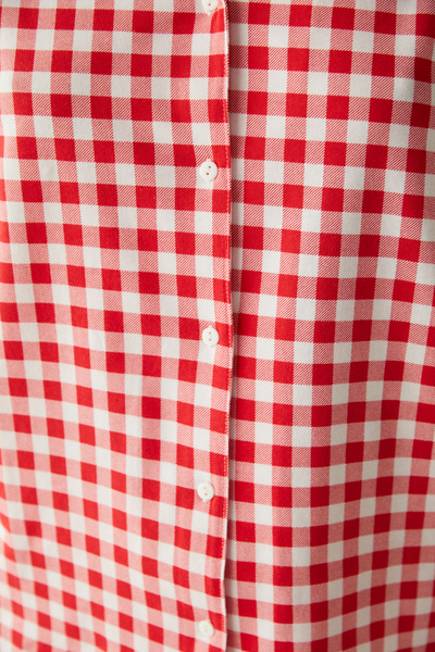 Penti Base Self Love Kareli Gömlek Şort Pijama Takımı