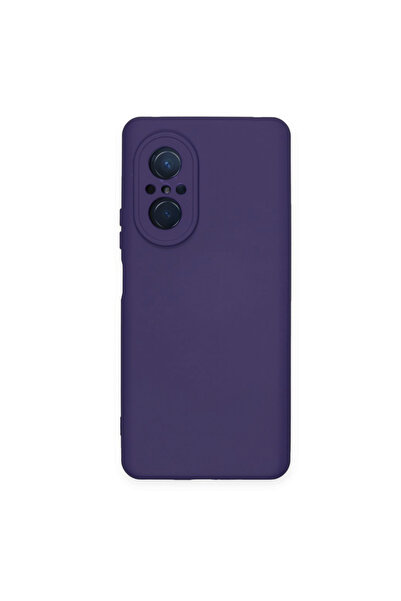 Nettech Huawei Nova 9 Se Uyumlu Nano Silikon Arka Koruma Kılıf - Derin Mor