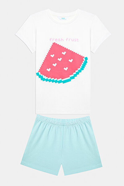 Penti Kız Çocuk Watermelon Çok Renkli 2li Pijama Takımı