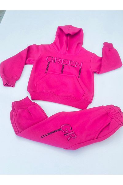 Gala Girl's Hooded Pocket Tracksuit Set