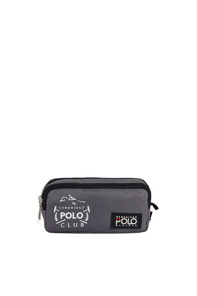 Cambridge Polo Club School Urban - Double Compartment Pen Holder and Bag Set
