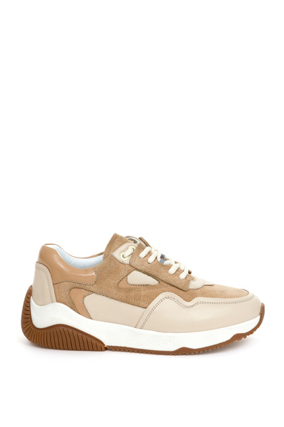 Pierre Cardin Μπεζ Σνίκερ 50277676-VR011