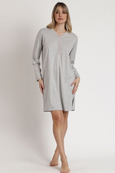 AYYILDIZ 61308 Gray Nightgown