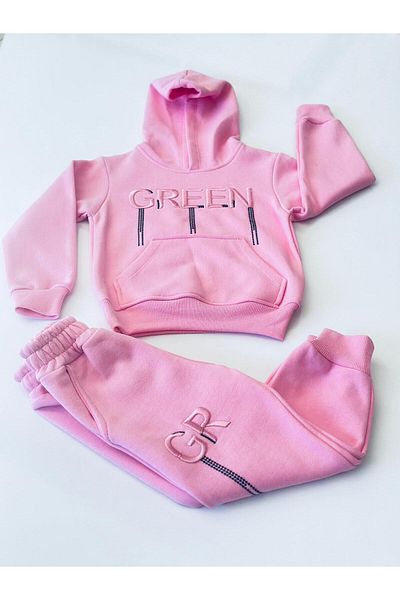 Gala Girl's Hooded Pocket Tracksuit Set