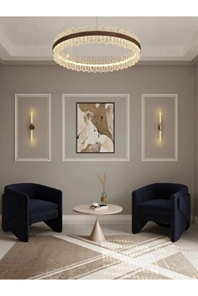 DECOZZA Dekoratif Boyanabilir Duvar Çıtası Hazır Çerçeve (2,5 CM)