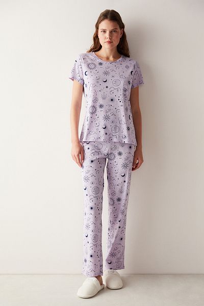 Penti Base Magic Lilac Pants Pajama Set