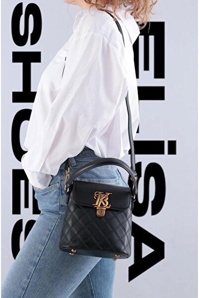 KRISTE BELL SİYAH ASKILI OMUZ VE EL KADIN ÇANTASI