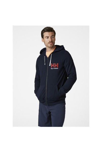 Helly Hansen Hh Logo Full Zip Hoodie Erkek Sweatshirt Hha.34163-5
