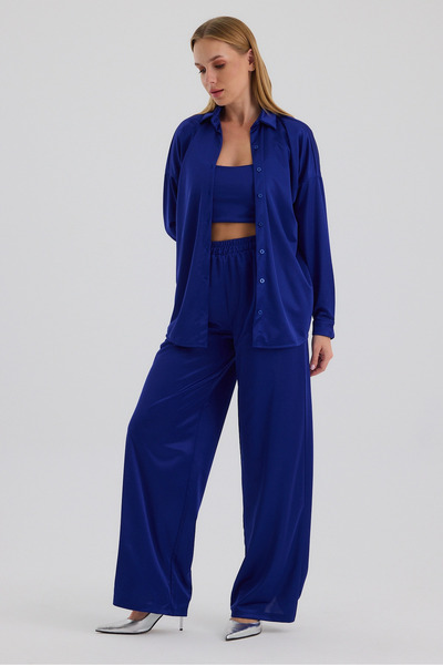 Ceylen Women's Satin 3 Piece Set