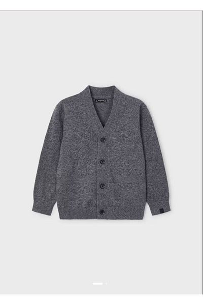 MAYORAL Cardigan tricotat pentru băiat gri 4348