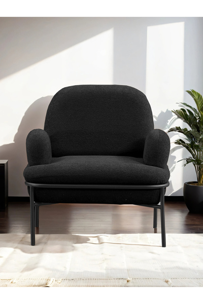 Lumodi Mobilya Berjer Tekli Koltuk  Cafe Ofis Balkon Kafe Bahçe Büro otel Lob...