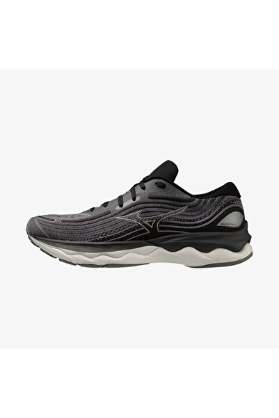 MIZUNO Wave Skyrise 4 Erkek Siyah Koşu Ayakkabısı