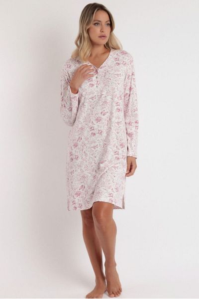 AYYILDIZ 61298 Pink Nightgown