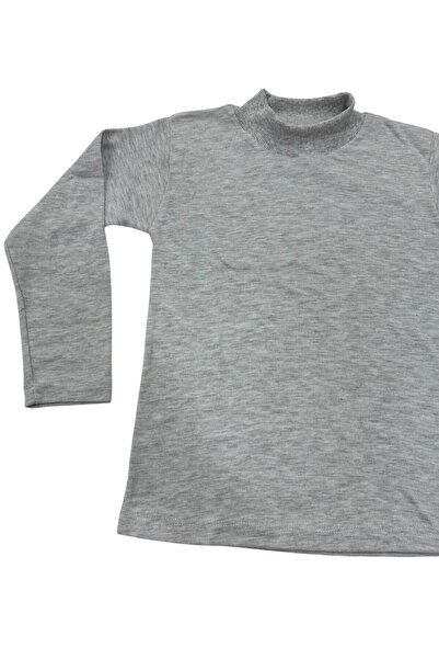 Esterella Body pentru copii unisex cu gât rotic - mânecă lungă, culoare uni, hanorac din bumbac