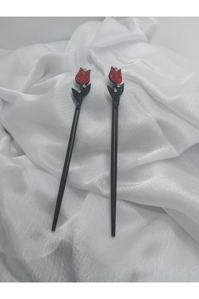 Demeter Rose Bun Buckle (2 Pcs)