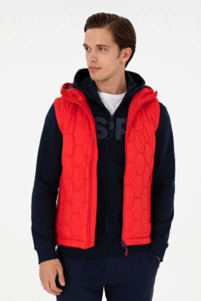 U.S. Polo Assn. Men's Red Vest 50291292-Vr030