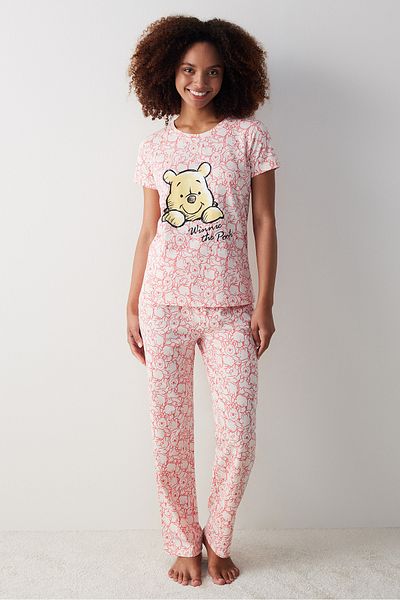 Penti Winnie Light Pink Pants Pajama Set