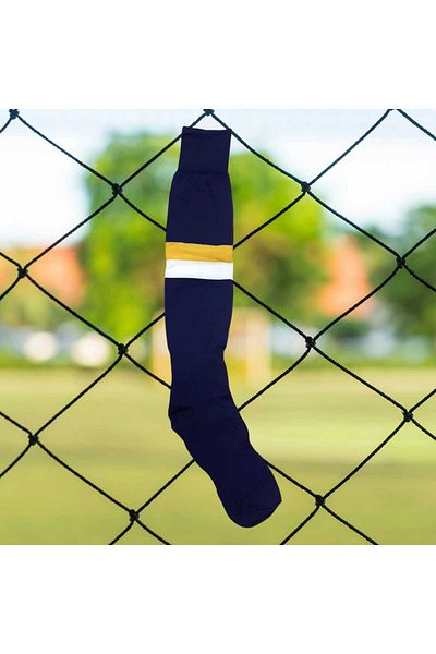 UFKSTORE Μακριά Premium ποδοσφαιρική κάλτσα με βαμβακερή σόλα
