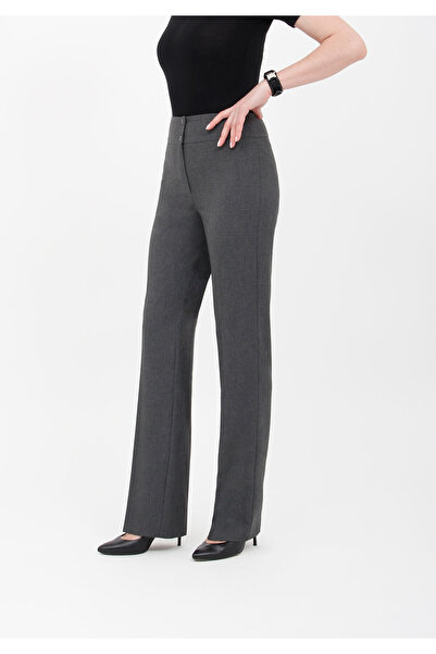 G-Line High Waist Flare Leg Maxi Length Trousers