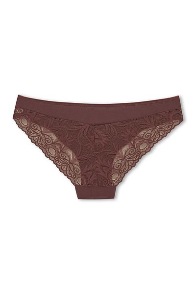 HNX Γυναικεία εσώρουχα Interlock Laser Cut Lace Slip πίσω