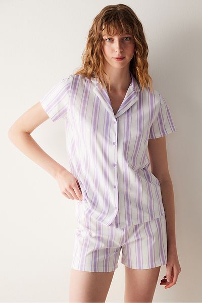 Penti Base Friend Shirt Pants Pajama Set