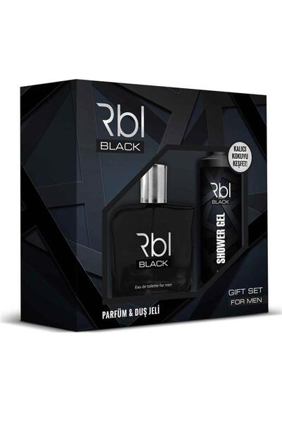 Rebul Black Edt 90ml &amp; Erkek Duş Jeli 200ml Parfüm Seti