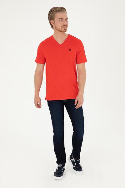 U.S. Polo Assn. Us Polo Assn. Men's V-Neck T-Shirt 1795389