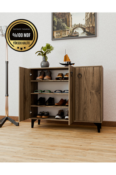 rafineritasarım AFOR 3 Kapaklı raflı ayakkabılık
