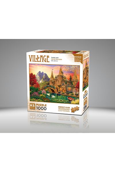 Ks Games Castle Land 1000 Piece Puzzle