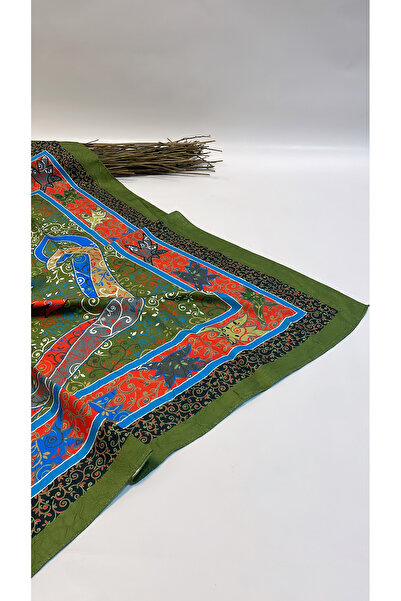 Onur وشاح - طباعة رقمية منقوشة عرقيًا، وشاح عصري غير قابل للانزلاق، نسيج موسم...