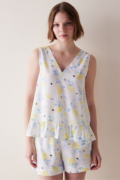 Penti Σορτς Chally Lemon White