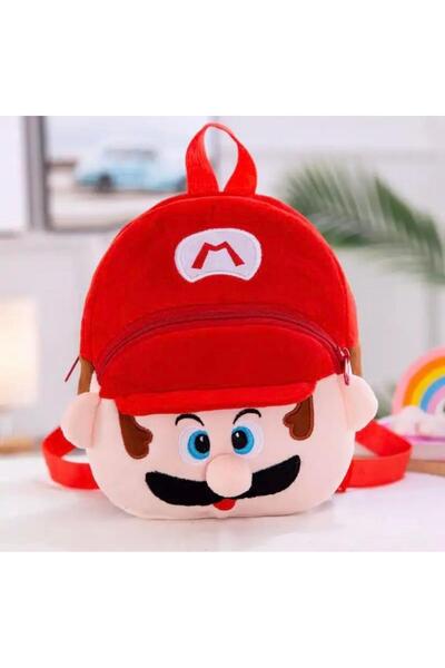 Piraye Gift Super Mario Peluş Sırt Çantası 22 Cm