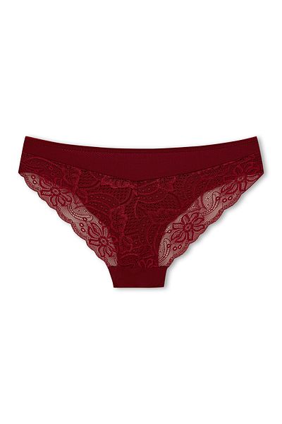 HNX Γυναικεία εσώρουχα Interlock Laser Cut Lace Slip πίσω